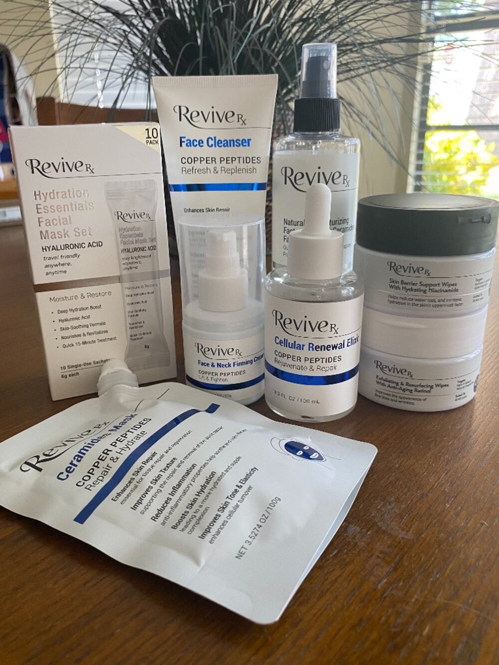 REVIVE Rx 8 piece Skincare Set with Copper Peptides
